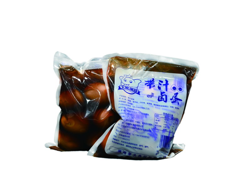 上海连锁店用的带汁卤蛋