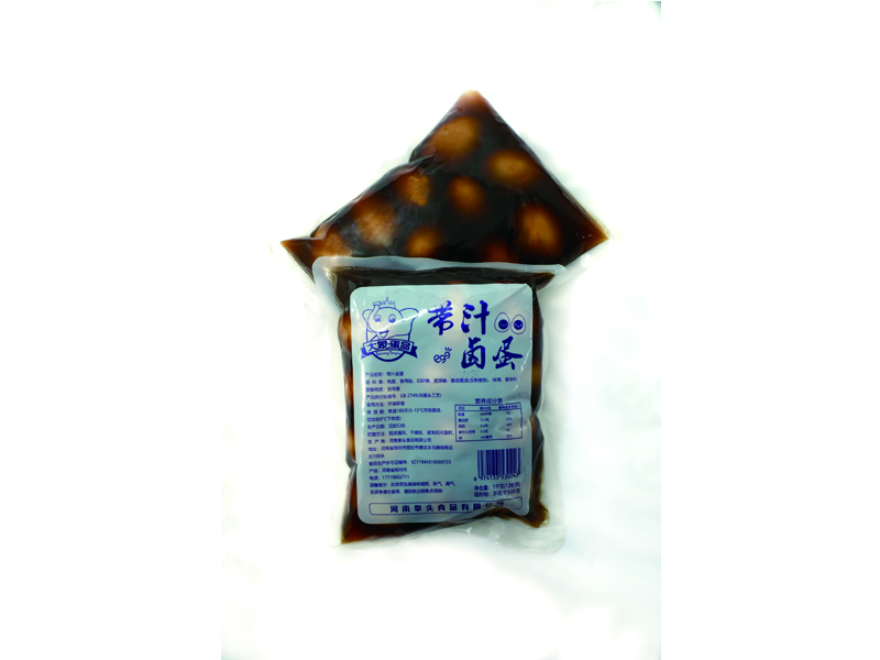 上海早餐店用带汁卤蛋